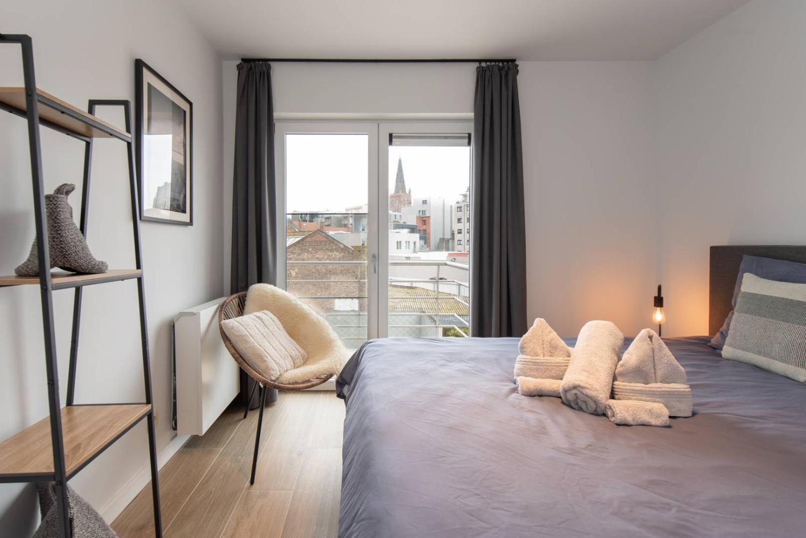 Luxueus, Ruim Appartement Op 350M Van Het Strand 오스텐드 외부 사진